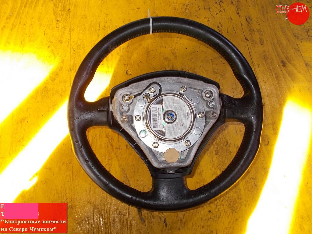 AUDI A4 НАКЛАДКА AIRBAG ВОДИТ.+РУЛЬ (КОЖА) Audi A4