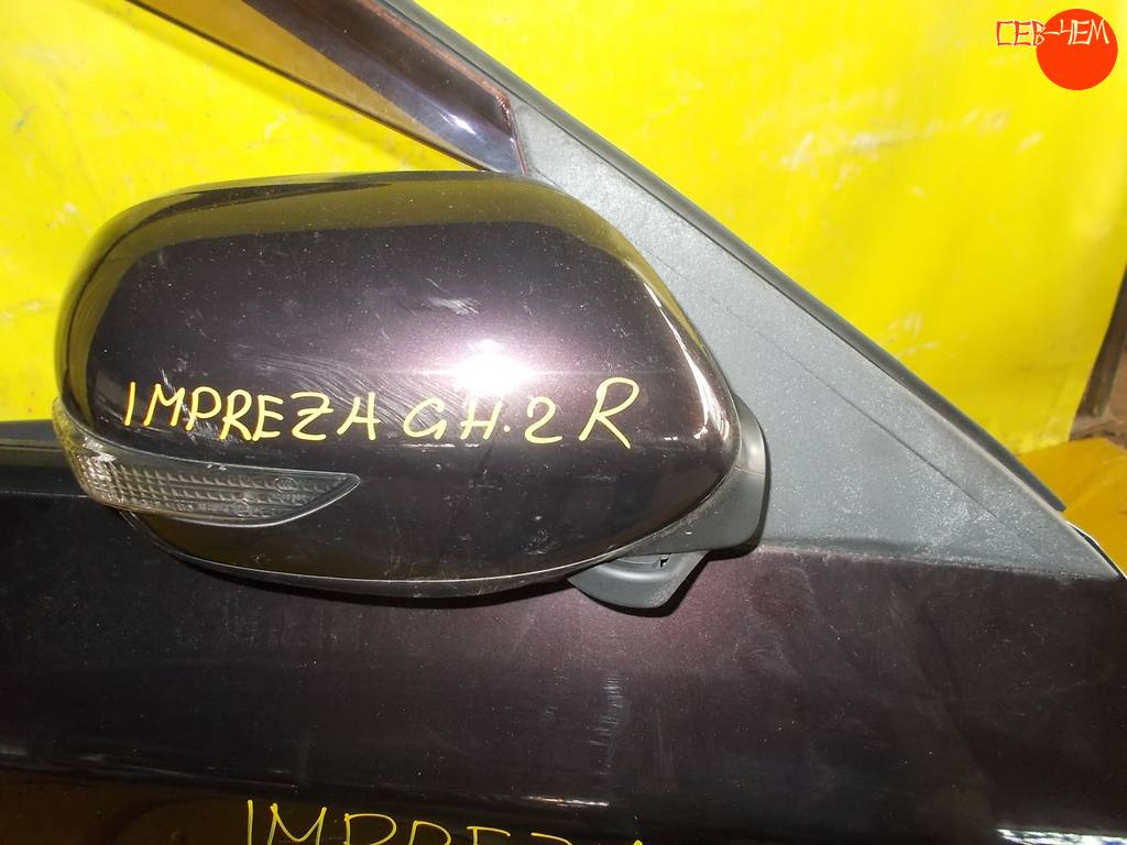 IMPREZA GH2 ЗЕРКАЛО правое, 7 Контактов, C ПОВТОР. Subaru Impreza