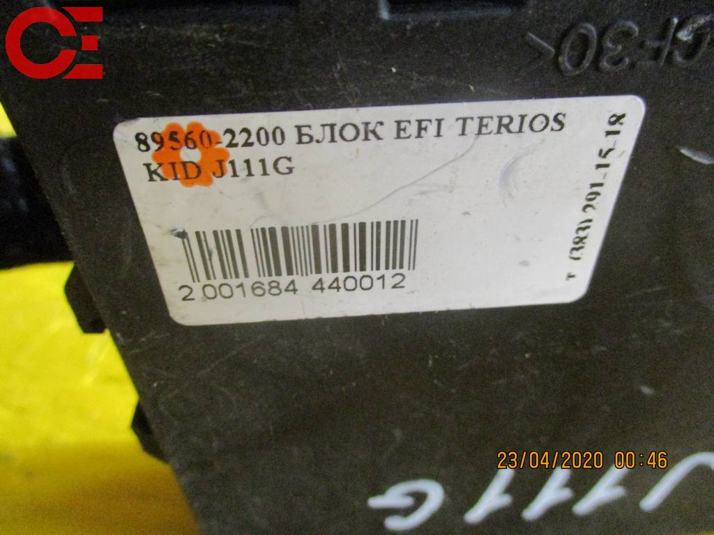 89560-87432 БЛОК EFI TERIOS KID J111G Daihatsu Terios Kid