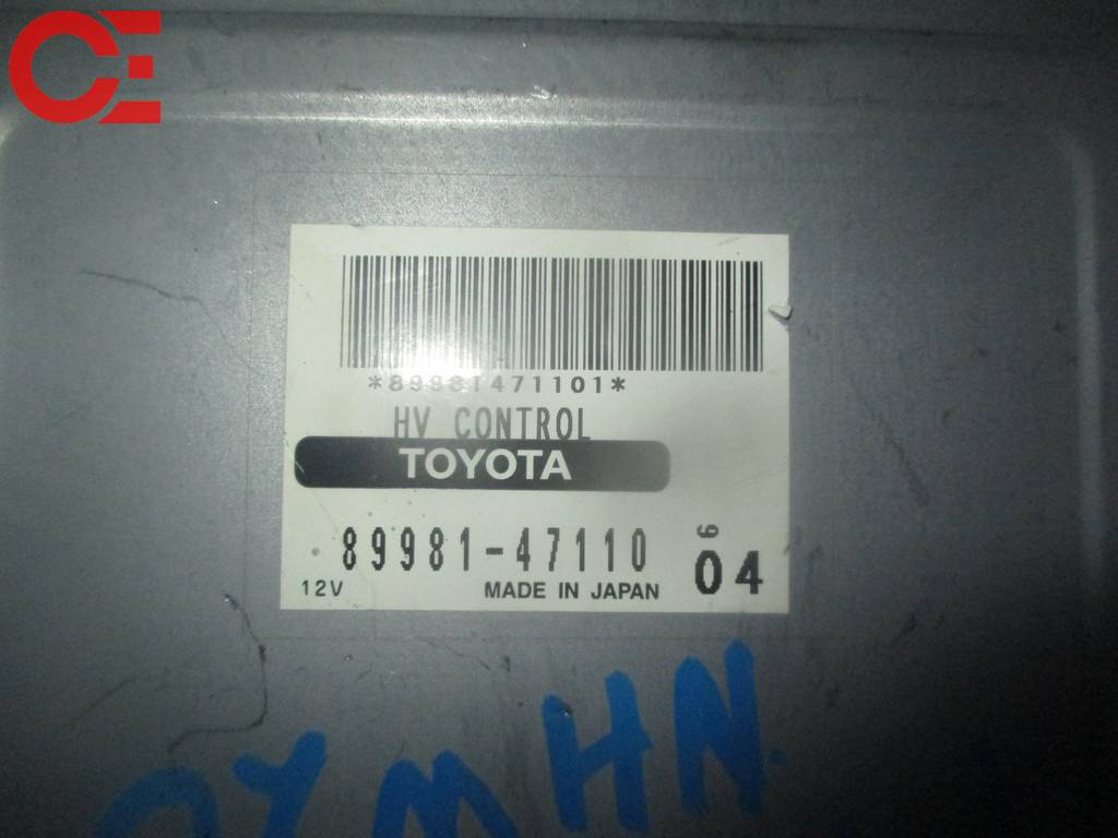 89981-47110 БЛОК УПРАВЛЕНИЯ ГИБРИДОМ PRIUS NHW20 Toyota Prius