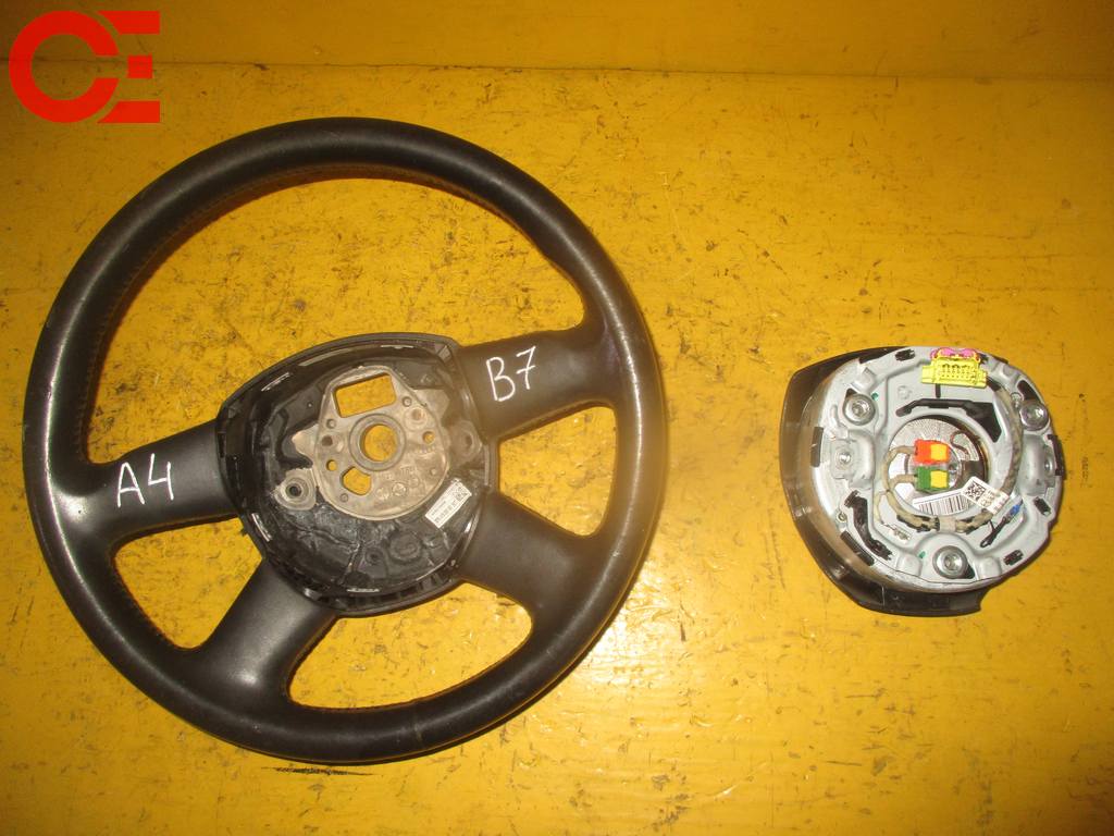 AUDI A4 B7 РУЛЬ (КОЖА)+SRS С ПАТРОНОМ Audi A4