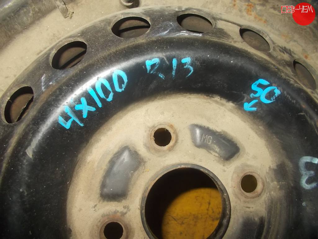 R13 4*100 колёсный диск штампованный  