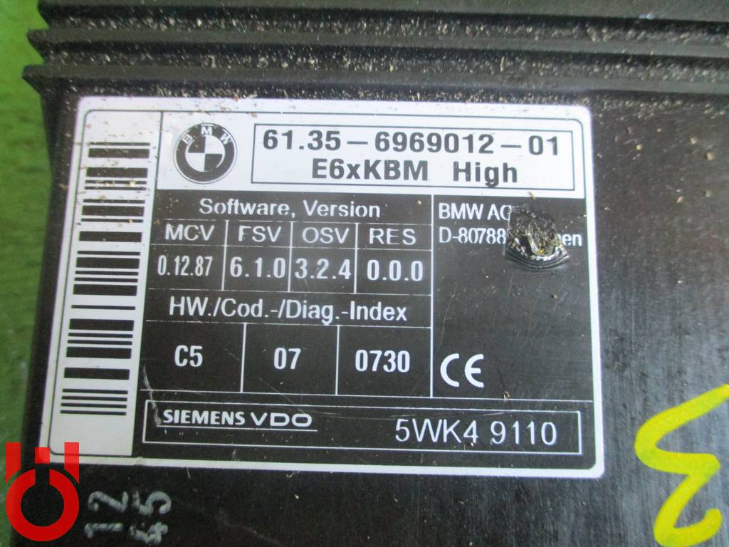 5WK49110 BMW 525 E61 БЛОК КОМФОРТА BMW 5 Series