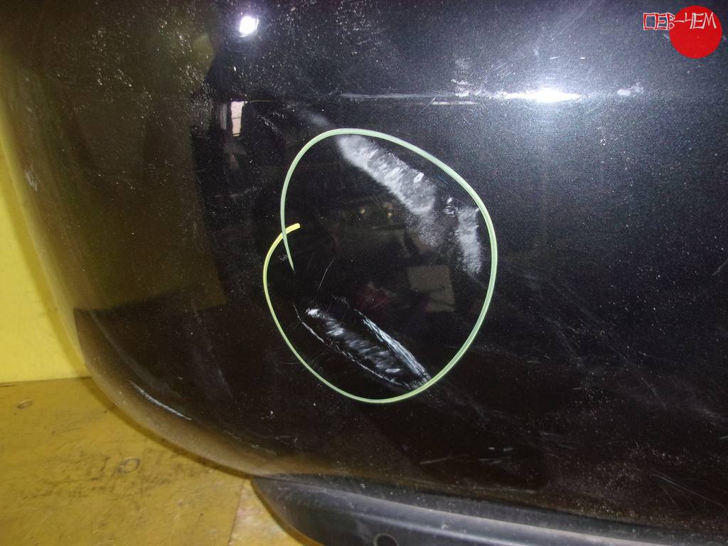 CITROEN DS3 БАМПЕР задний ДЕФЕКТ Citroen Ds3