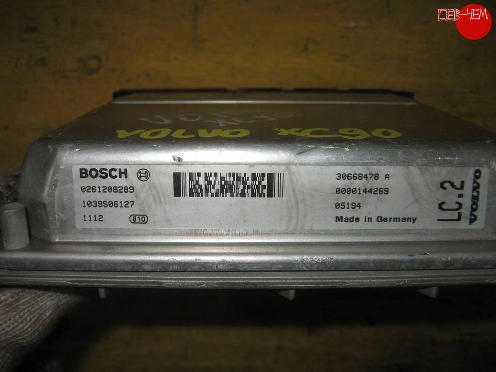 0261208289 БЛОК УПР.ДВС Volvo XC90