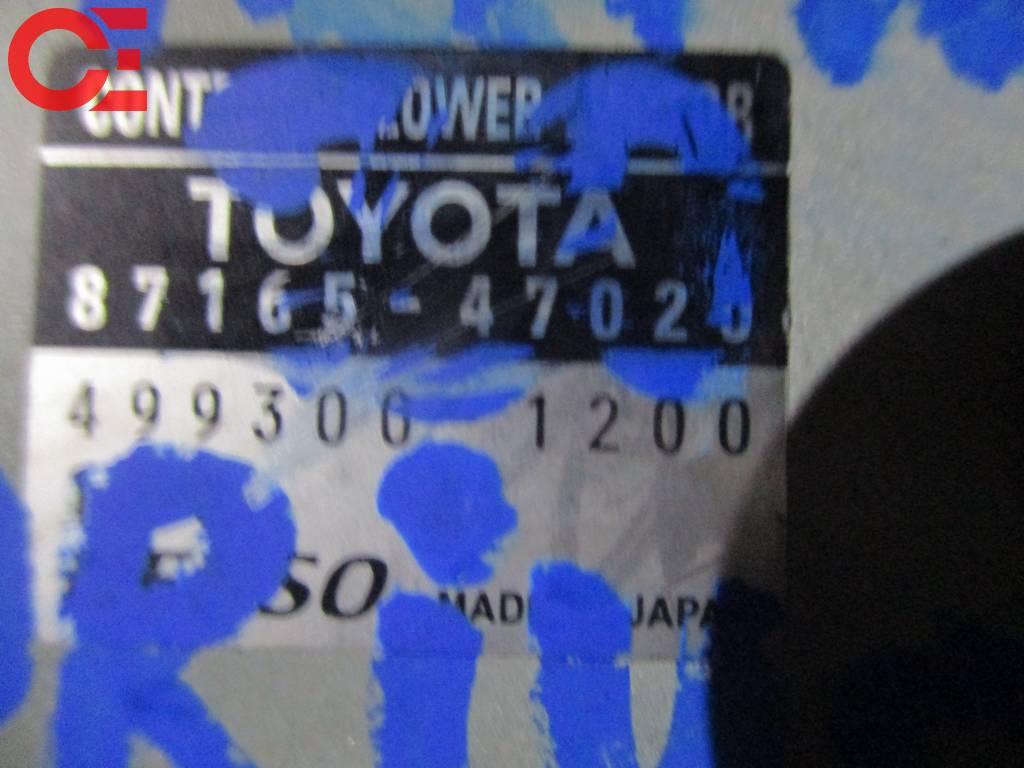 87165-47020 PRIUS NHW20 РЕОСТАТ ПЕЧКИ Toyota Prius