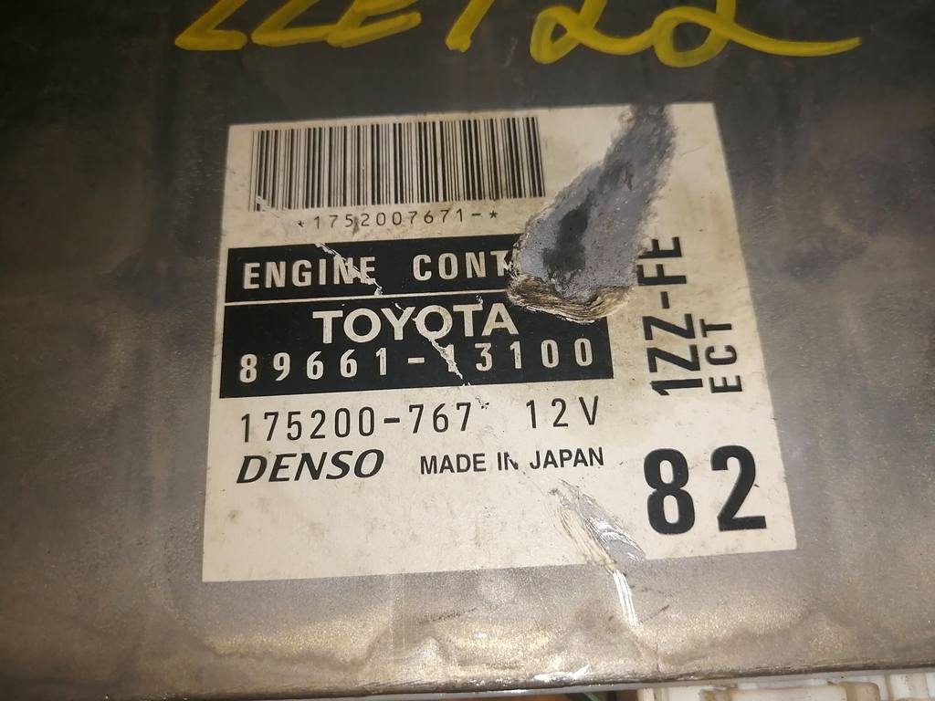 89661-13100 БЛОК УПР.ДВС Toyota Corolla Spacio