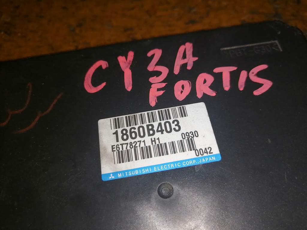1860B403 БЛОК УПР.ДВС Mitsubishi Galant Fortis