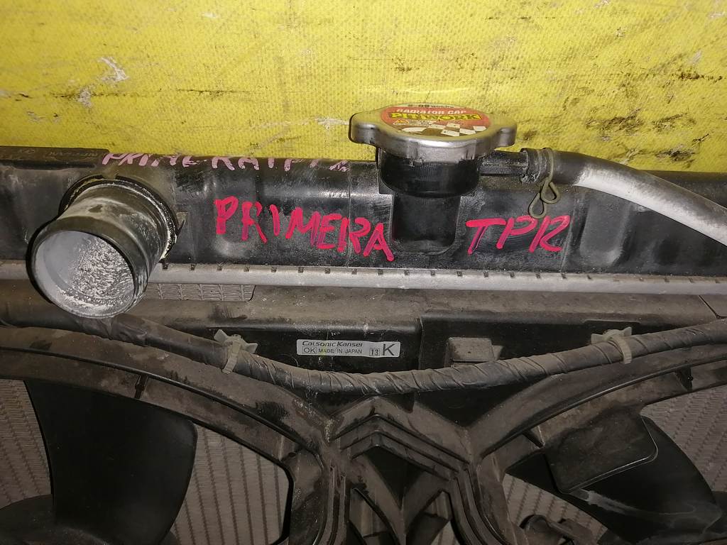 PRIMERA TP12 РАДИАТОР ОСНОВНОЙ a/t Nissan Primera