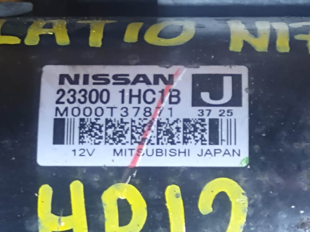 HR12DE СТАРТЕР 23300 1HC1B Nissan Latio