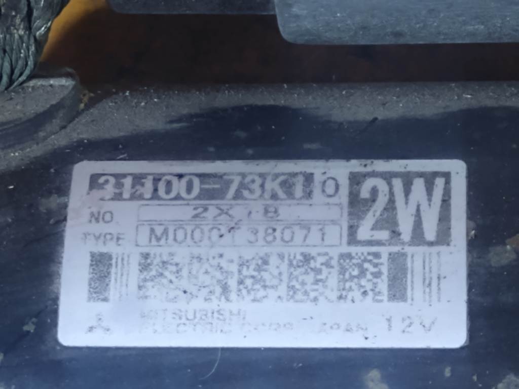 K12B СТАРТЕР 31100-73K1 Suzuki Solio
