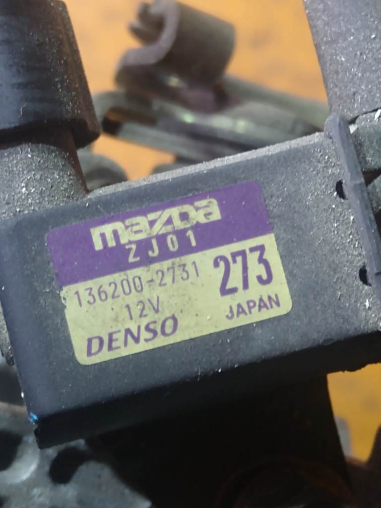 ZJ-VE ДРОССЕЛЬНАЯ ЗАСЛОНКА 3 мех. Mazda Demio