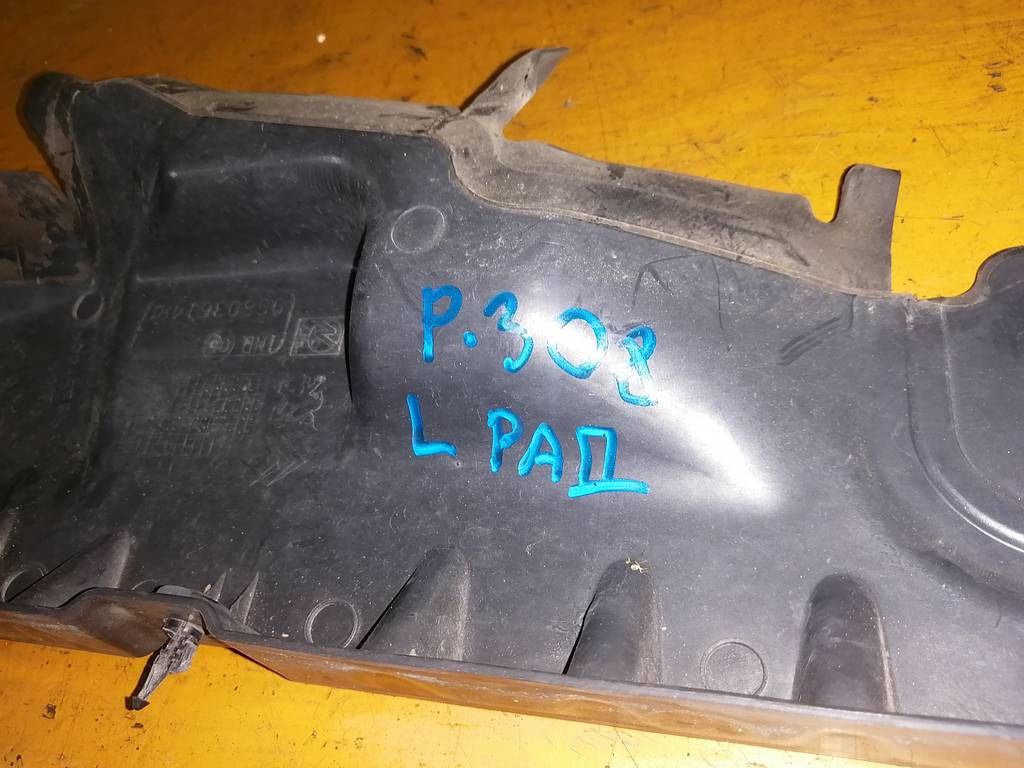 PEUGEOT 308 4E ЗАЩИТА РАДИАТОРА ЛЕВАЯ 9680361480 Peugeot 308