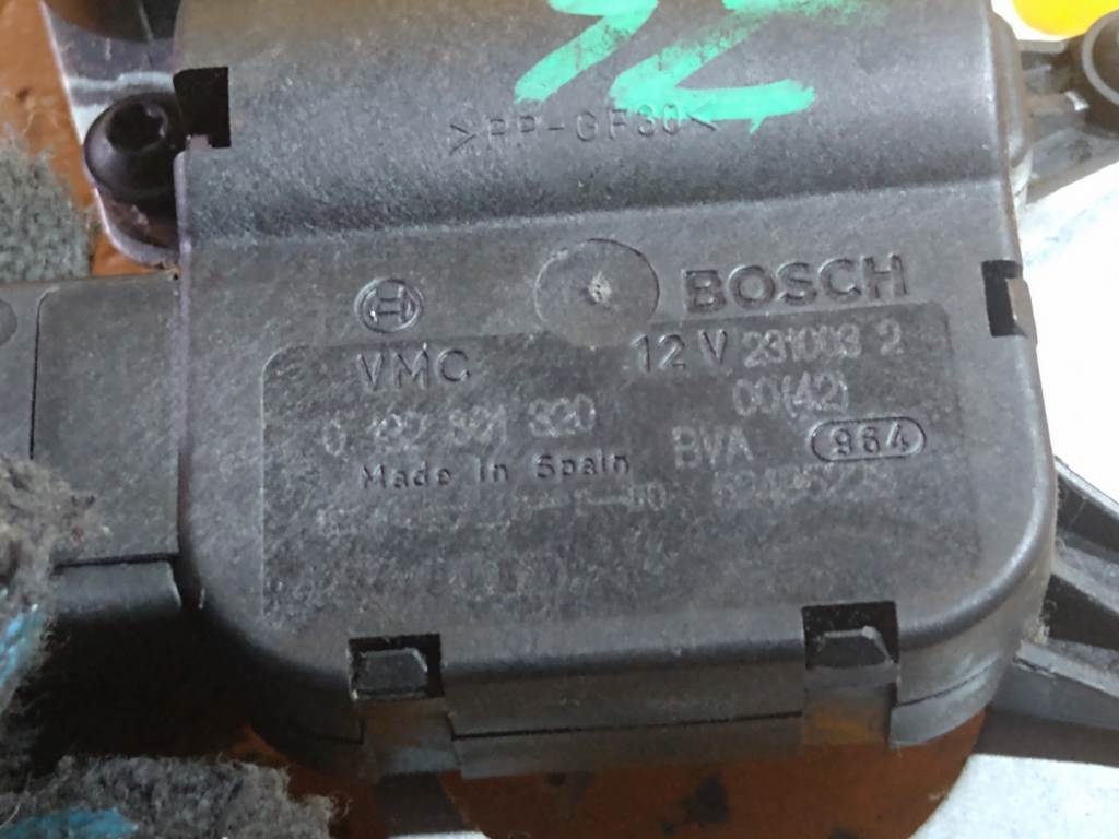 TOUAREG 7L7 СЕРВОПРИВОД ЗАСЛОНОК ПЕЧКИ 0132 801 320 Volkswagen Touareg