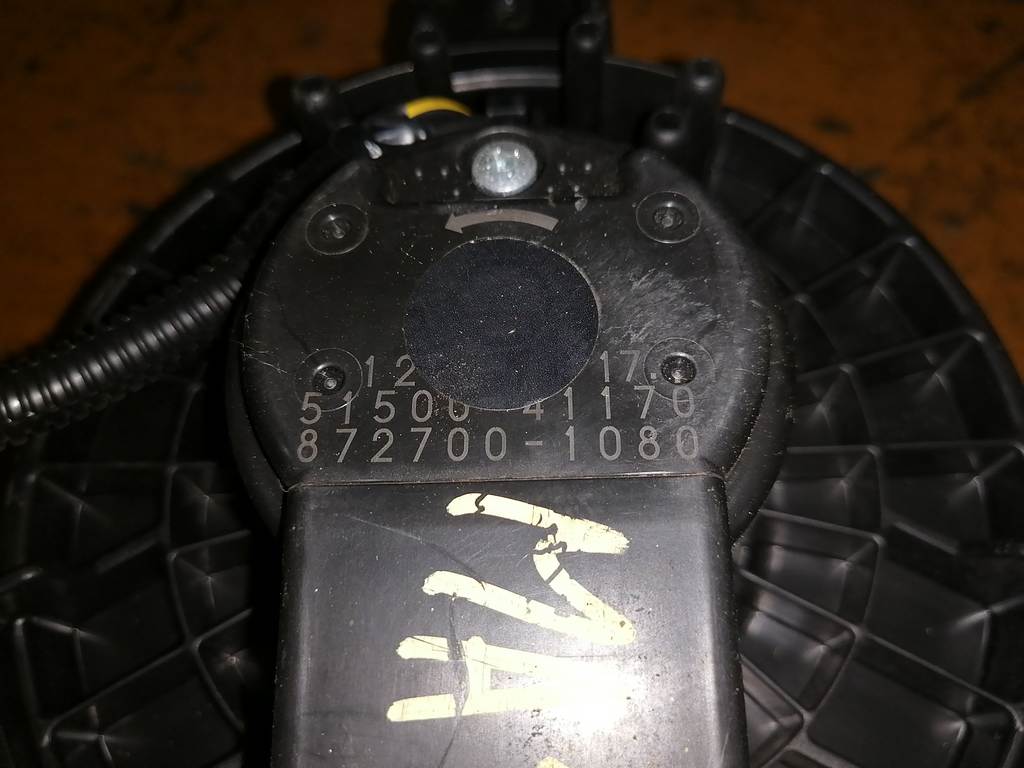 SOLIO MA15S МОТОР ПЕЧКИ 872700-1080 Suzuki Solio