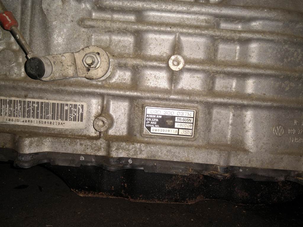 TR-60SN (JSN) АКПП с раздаткой Porsche Cayenne