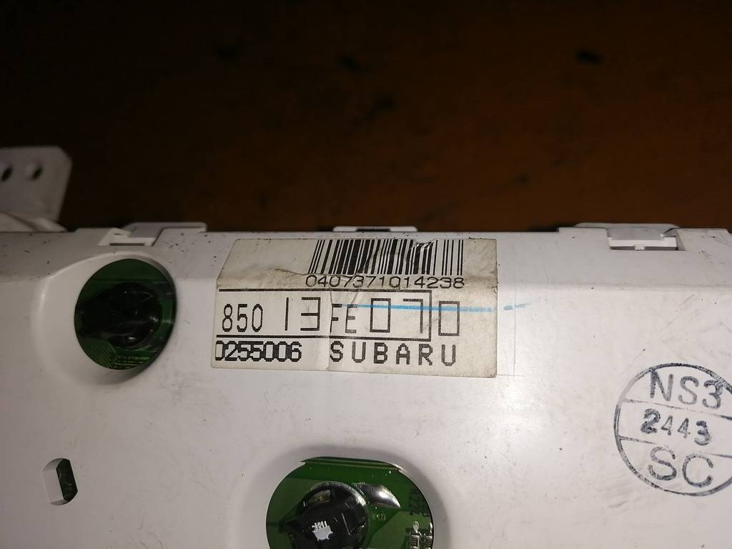 IMPREZA GG2 ЩИТОК ПРИБОРОВ 85013 FE070 Subaru Impreza