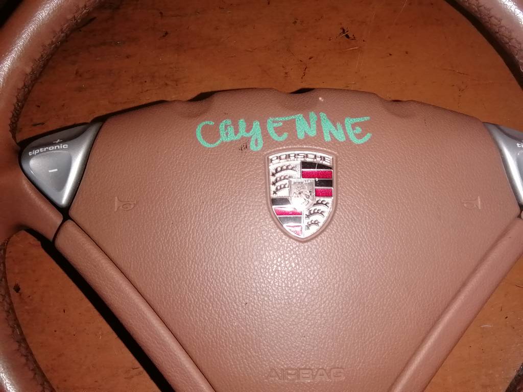 CAYENNE 957 НАКЛАДКА AIRBAG+РУЛЬ С ПАТРОНОМ Porsche Cayenne