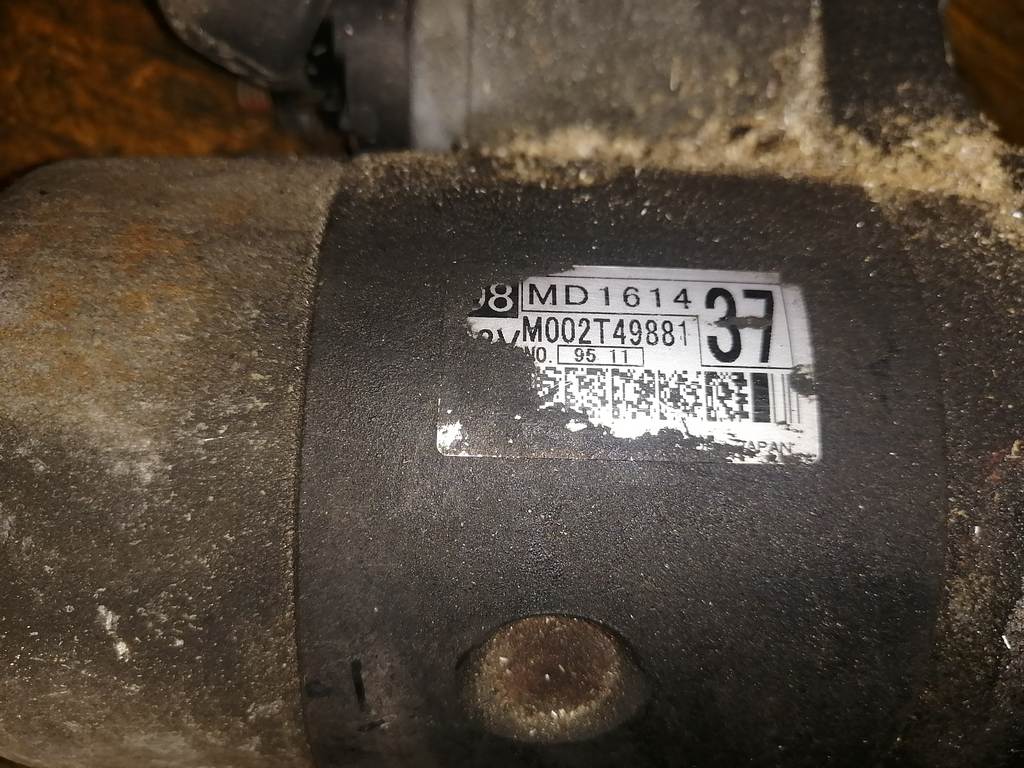 4A30 СТАРТЕР M002T49881 Nissan KIX