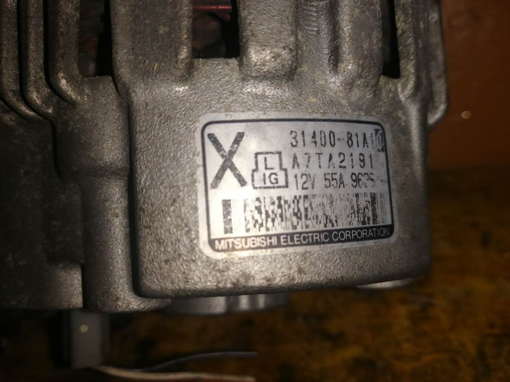 K6A ГЕНЕРАТОР 31400-81A10 Suzuki Jimny