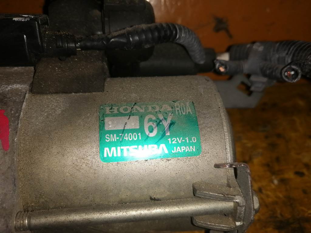 R20A СТАРТЕР Honda Stepwgn