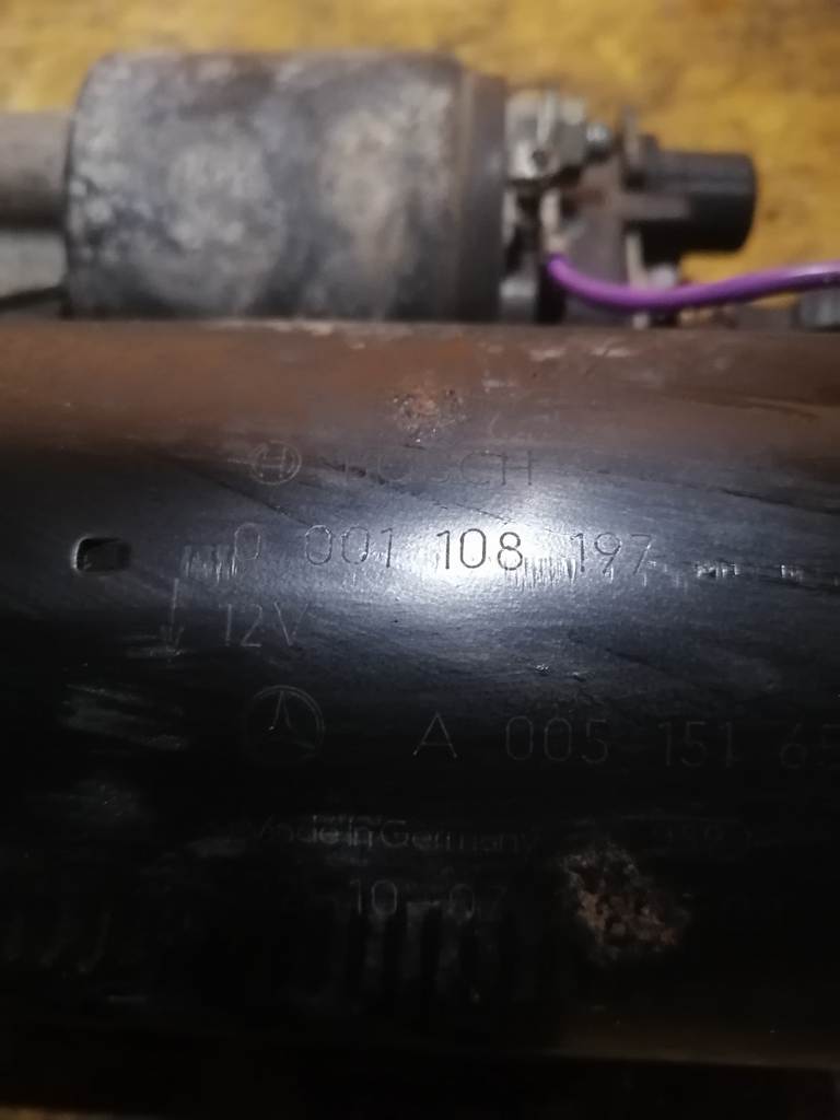 M112E32 СТАРТЕР 0 001 108 097 Mercedes-Benz E-Class
