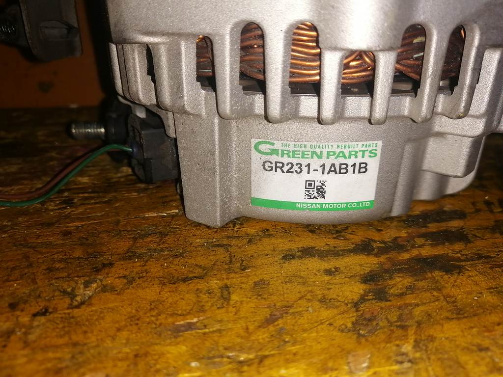 QR25DE ГЕНЕРАТОР GR231-1AB1B Nissan Murano