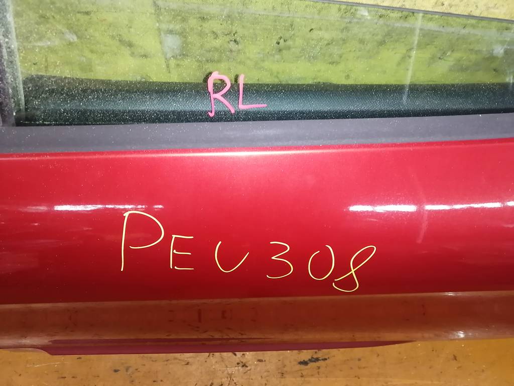 PEUGEOT 308 4A ДВЕРЬ ЗАДНЯЯ ЛЕВАЯ Peugeot 308