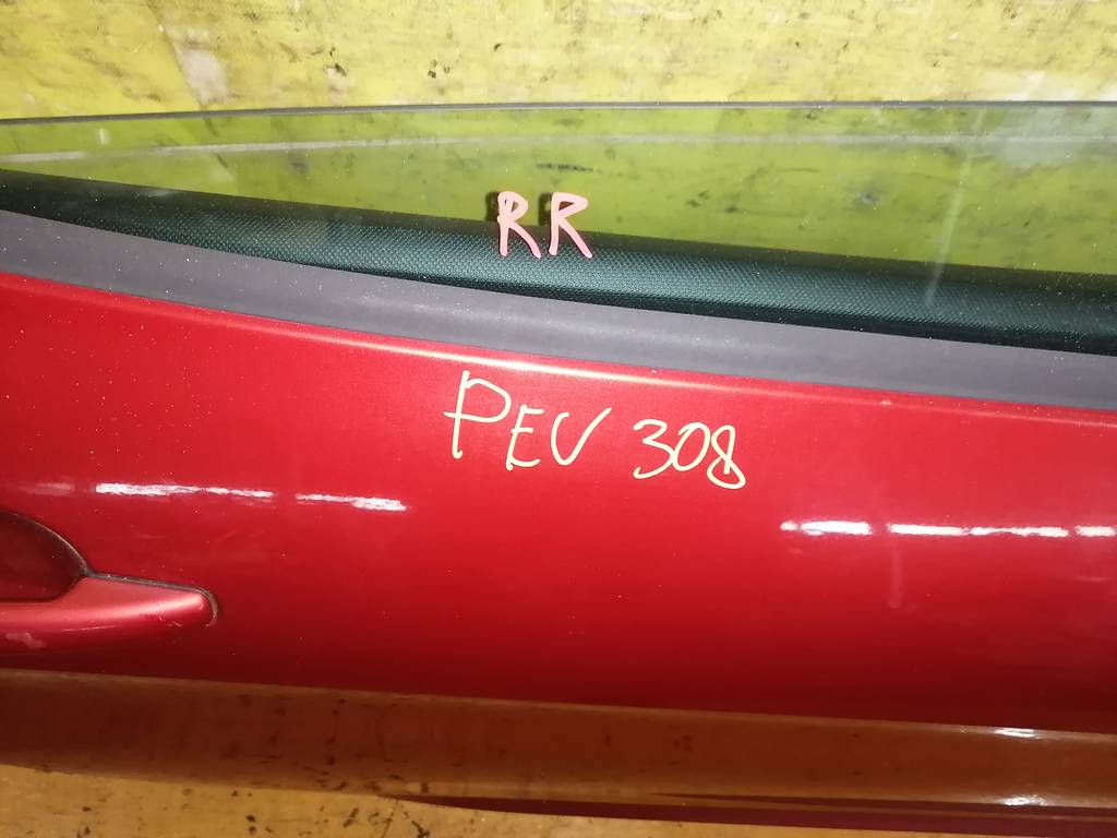 PEUGEOT 308 4A ДВЕРЬ ЗАДНЯЯ ПРАВАЯ Peugeot 308