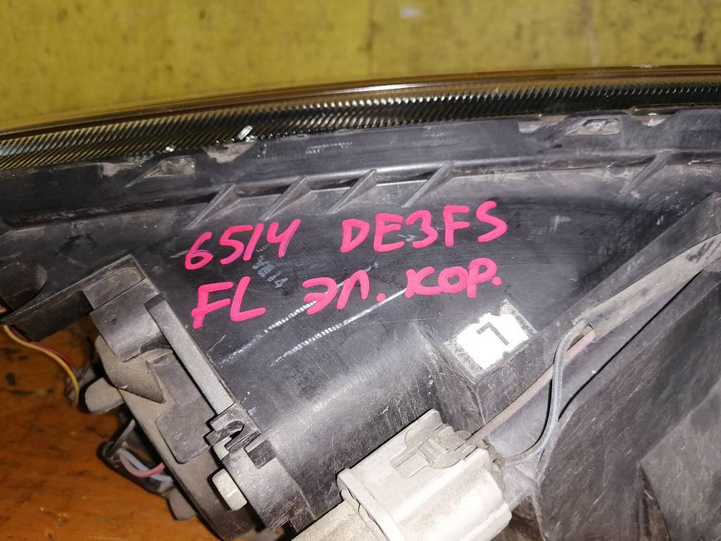 DEMIO DE3FS ФАРА ЛЕВАЯ 6514 ЭЛ.КОР. Mazda Demio