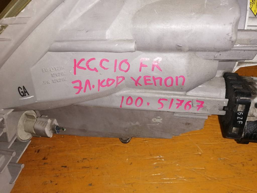 PASSO KGC10 ФАРА ПРАВАЯ 100-51767 ЭЛ.КОР.XENON Toyota Passo