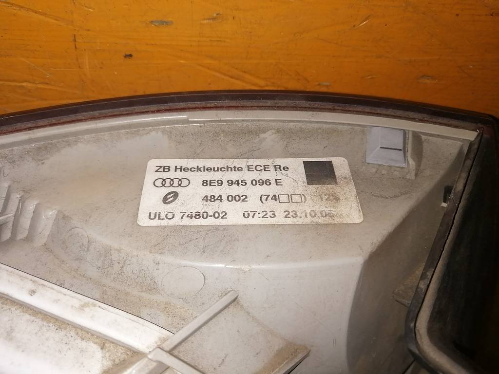 Осветительные приборы Audi A4