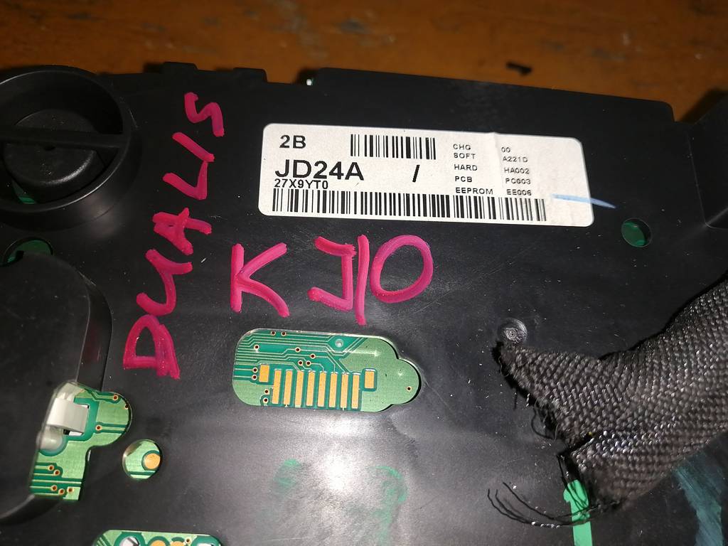DUALIS KJ10 ЩИТОК ПРИБОРОВ 2B JD24A Nissan Dualis