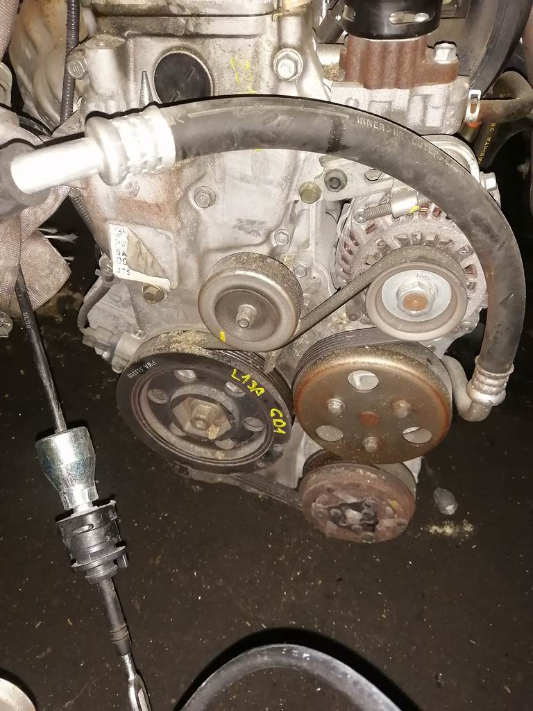 L13A №2216410 ДВИГАТЕЛЬ, цена за голый мотор Honda Fit