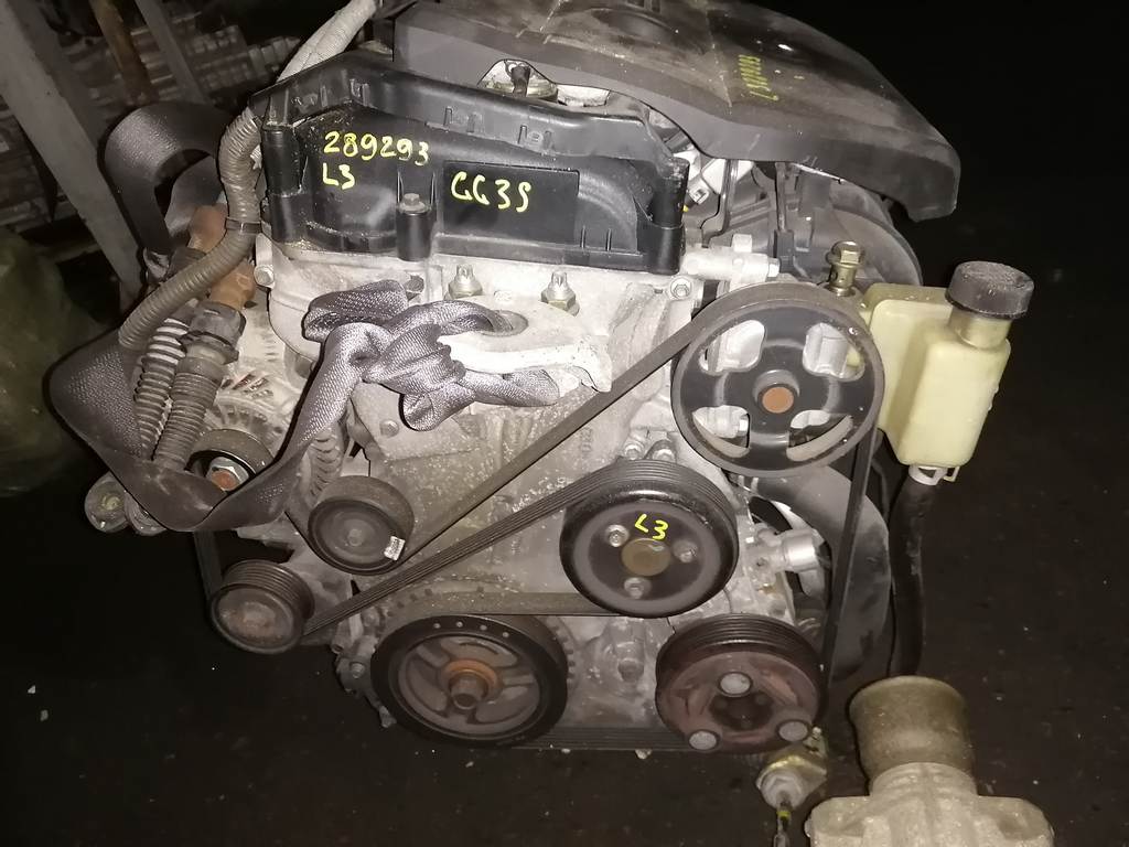 L3-VE №289293 ДВИГАТЕЛЬ, цена за голый мотор Mazda Atenza