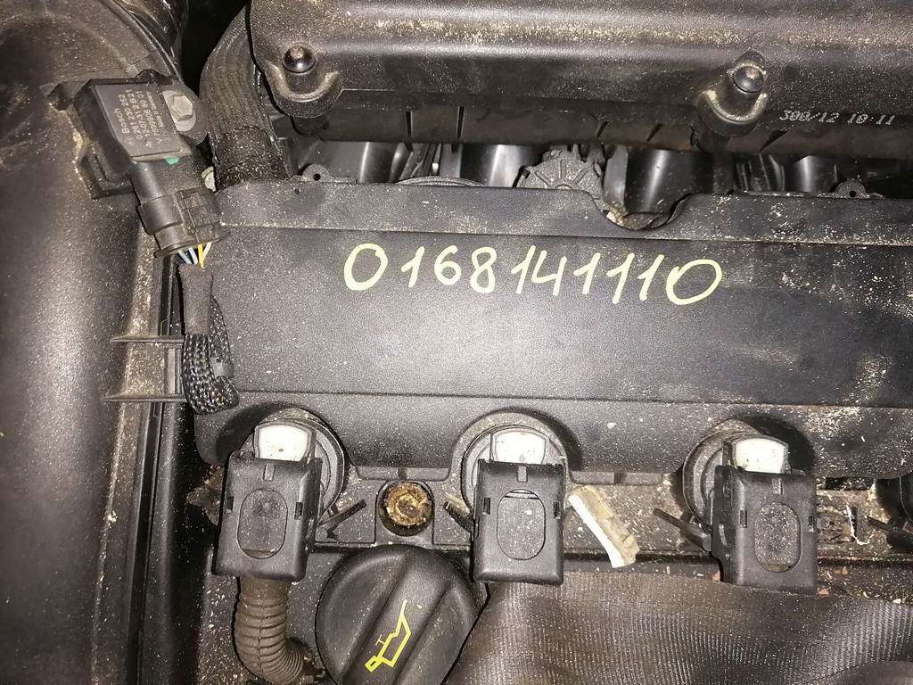 EP6CDT №0168141110 ДВИГАТЕЛЬ С НАВЕСНЫМ Peugeot 308