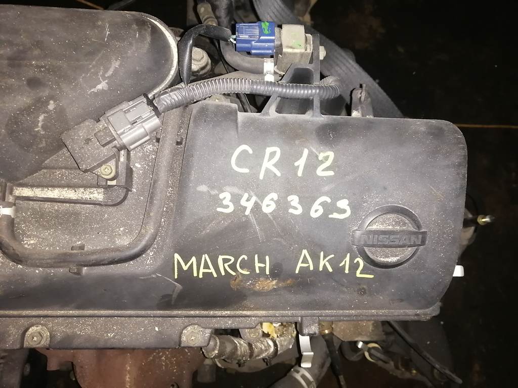 CR12DE №346363 ДВИГАТЕЛЬ, цена за голый мотор Nissan March