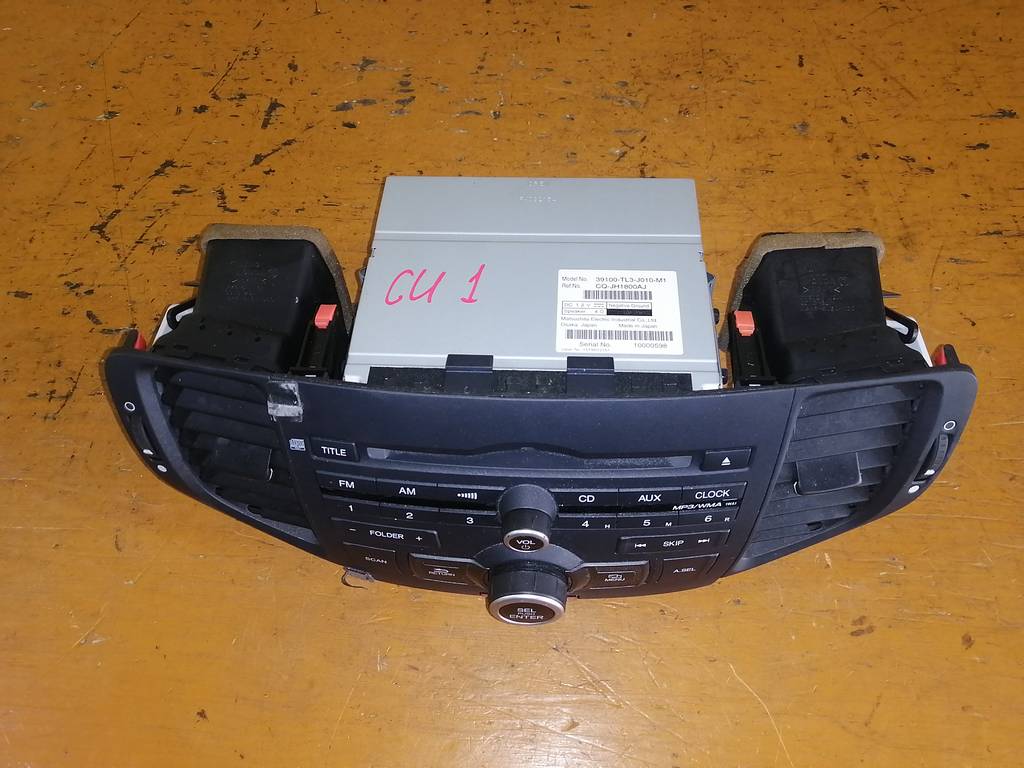 ACCORD CU1 МАГНИТОФОН 39100-TL3-J010-M1 Honda Accord