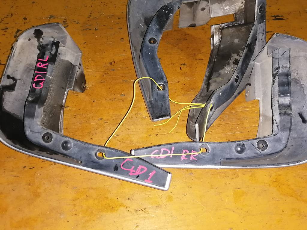 FIT GD1 БРЫЗГОВИК (КОМПЛЕКТ) Honda Fit