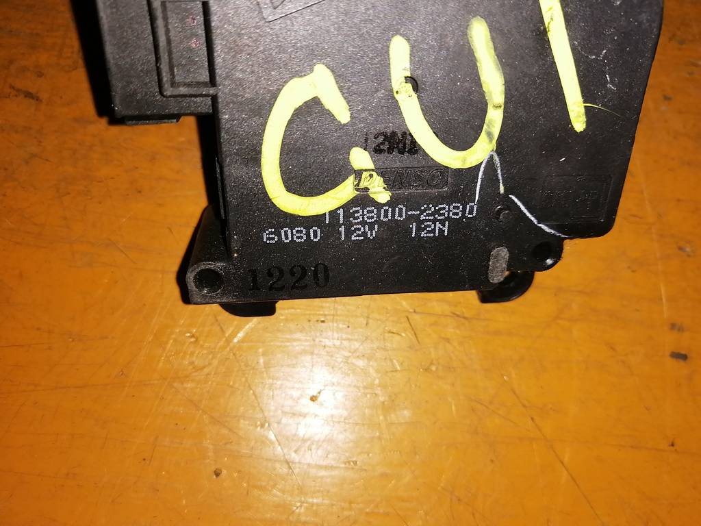 ACCORD CU1 СЕРВОПРИВОД ЗАСЛОНОК ПЕЧКИ 113800-2380 Honda Accord