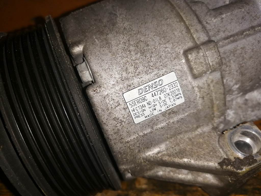 Система кондиционирования Toyota Vitz