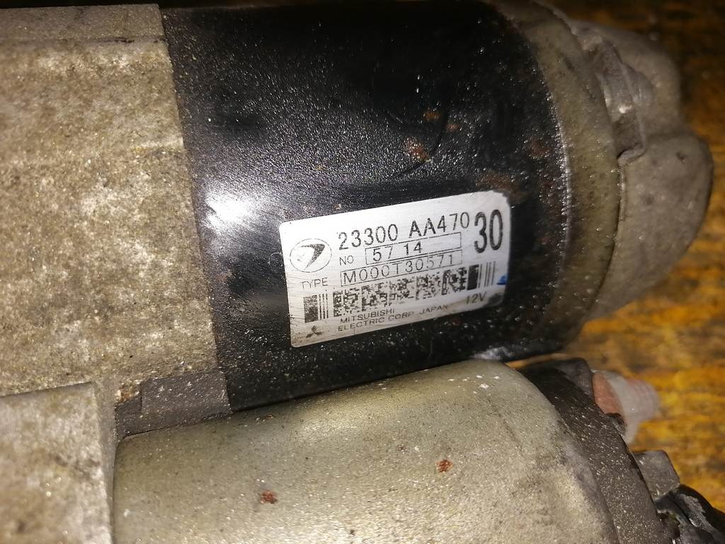 EJ152 СТАРТЕР 23300 AA470 Subaru Impreza
