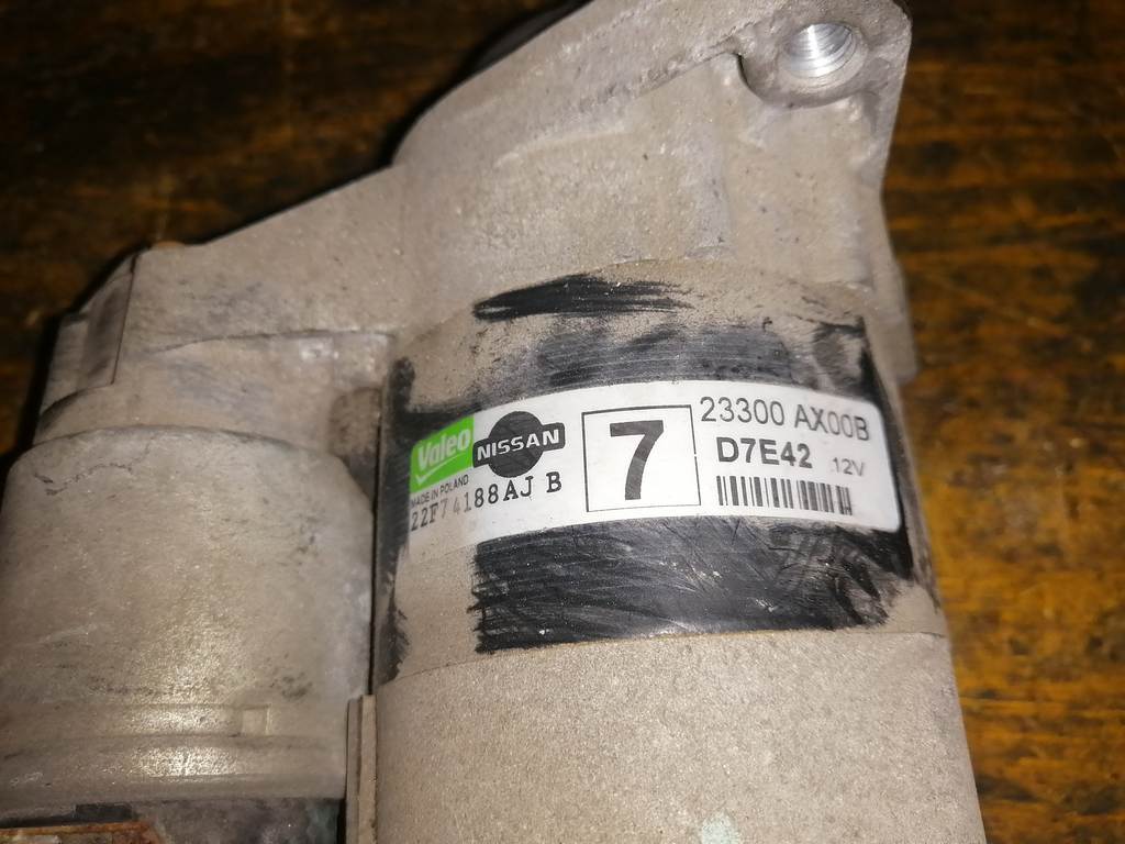 CR12DE СТАРТЕР 23300 AX00B Nissan March