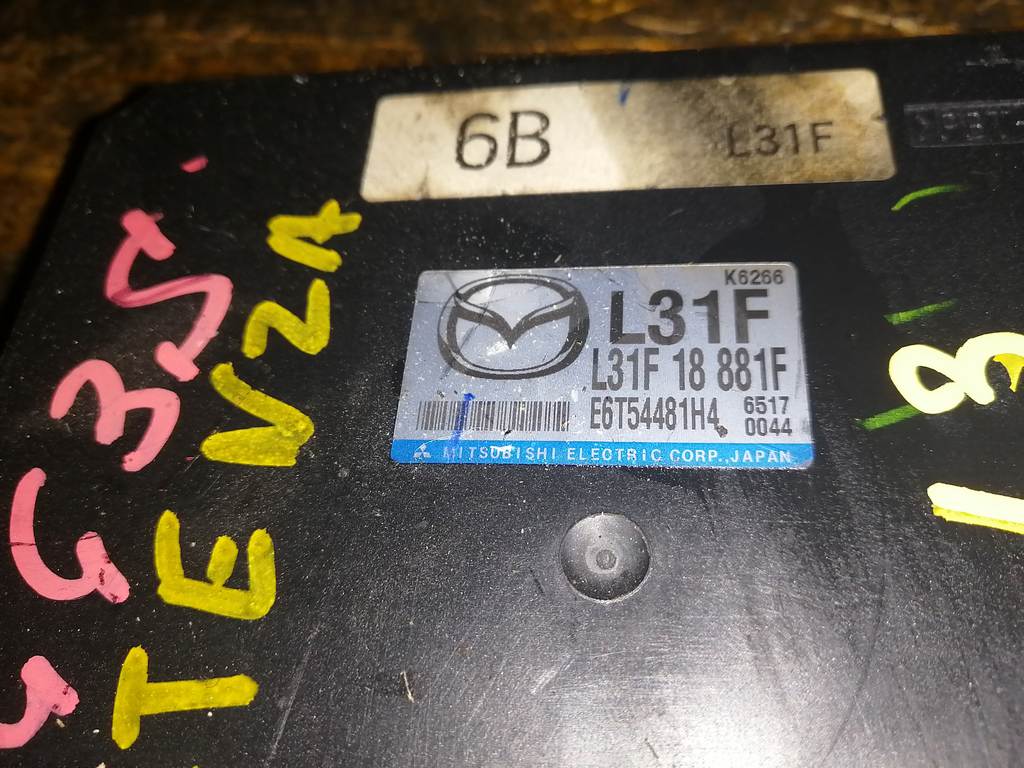 L31F 18 881F БЛОК УПР.ДВС МЕХ. Mazda Atenza